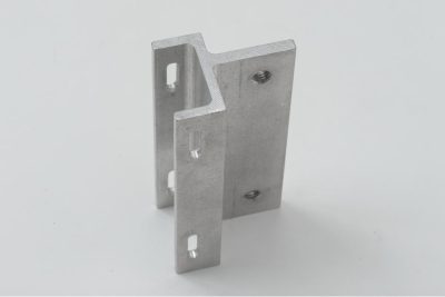 With aluminum angle - (U-rail type F)